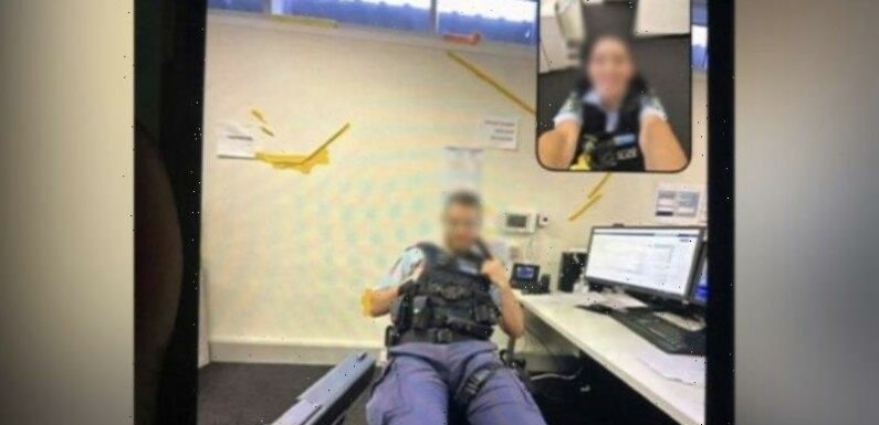 Sydney police officers under investigation for using gun in social media prank