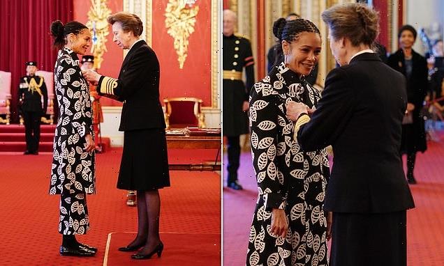 Thandiwe Newton receives OBE for services to film and charity