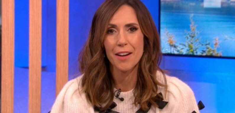 The One Show fans concerned for host Alex Jones as she displays worrying symptom