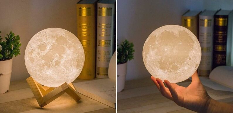 This Atmospheric Moon Lamp Is the Perfect Home Gift for the Holidays