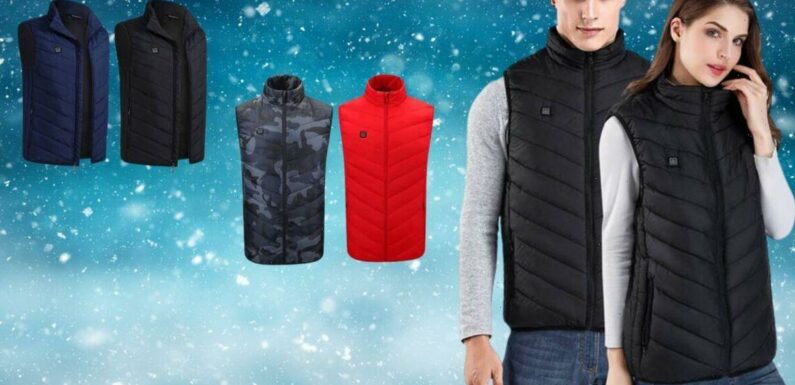 This under £20 heated gilet is ideal for saving on heating