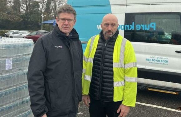 Thousands without water in 'UK's poshest town' with furious residents forced to travel miles for showers & toilet trips | The Sun