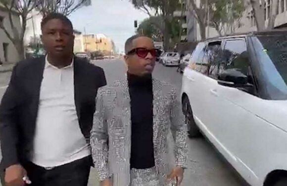 Tory Lanez Arrives at Court for Meg Thee Stallion Shooting Trial Without Son