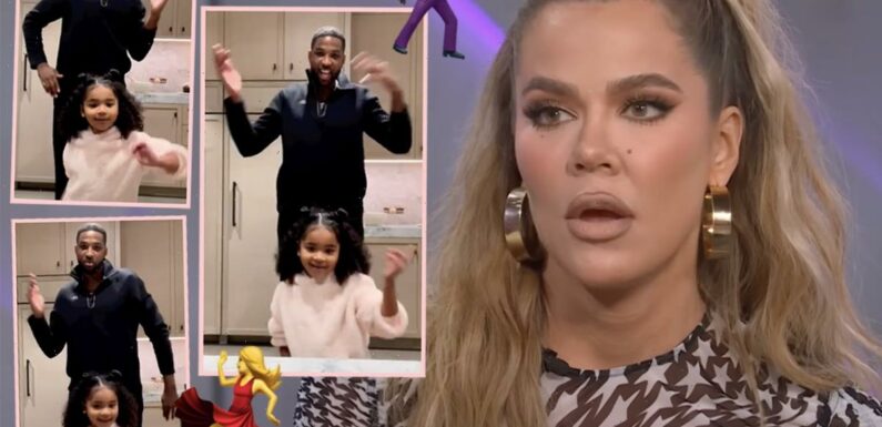 Tristan Thompson Shares Adorable Video Of Choreographed Dance With 'Princess' Daughter True!