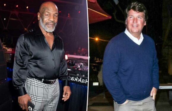Tucker Carlson let Mike Tyson smoke a truckload of weed at his house