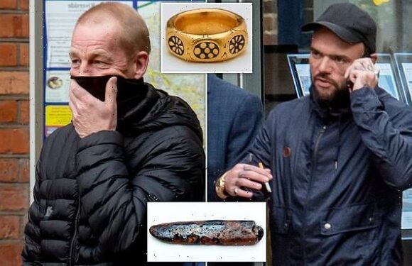 Two 'greedy' metal detectorists who were jailed ordered to repay £1.2m