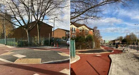 UK’s ‘tragic’ first ever bike roundabout leaves cyclists confused
