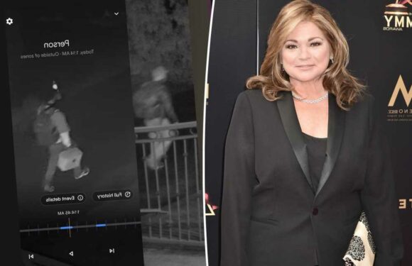 Valerie Bertinelli catches would-be burglars on camera after local robberies