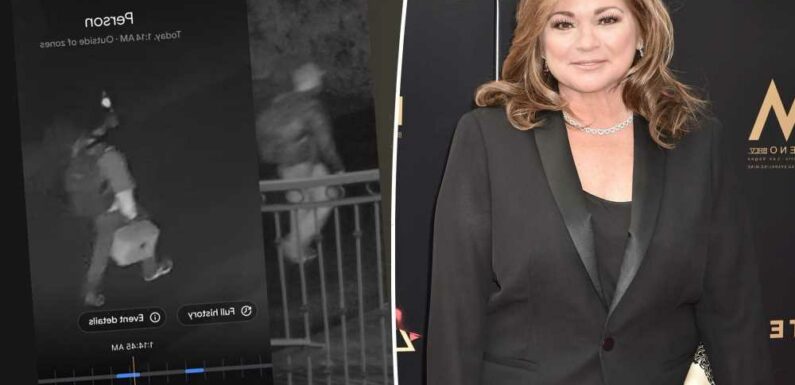 Valerie Bertinelli catches would-be burglars on camera after local robberies