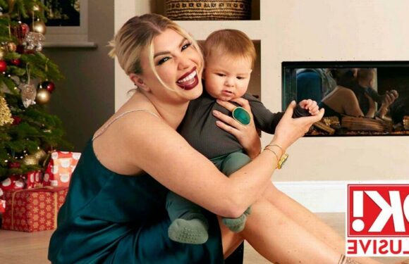 Watch as Love Island’s Olivia Bowen invites us inside her home for Christmas – 4 trees and new playroom