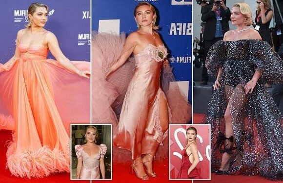 Why Florence Pugh is 2022's Queen of the red carpet, says FLORA GILL