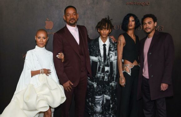 Will Smith supported by wife Jada and kids as he makes red carpet return after Oscars slap