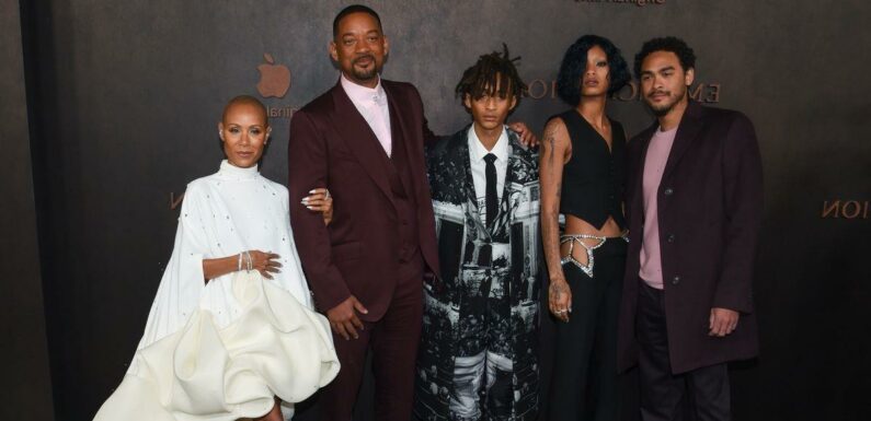 Will Smith supported by wife Jada and kids as he makes red carpet return after Oscars slap