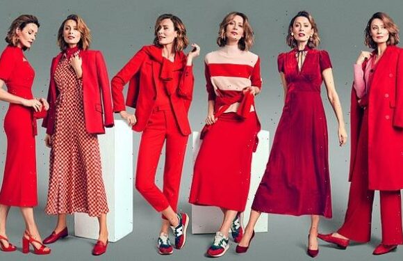 Wrap yourself in red from head to toe