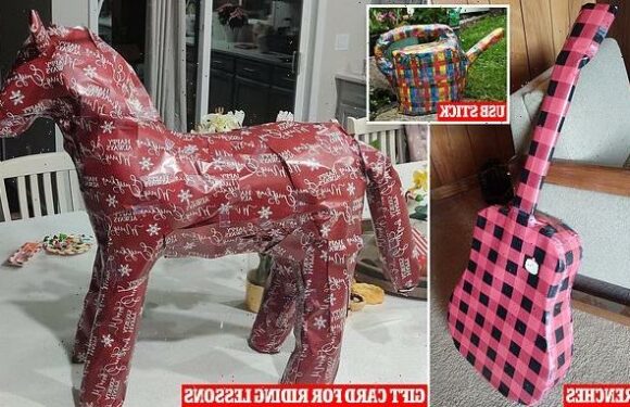 You'll never guess what's inside this gift wrapping