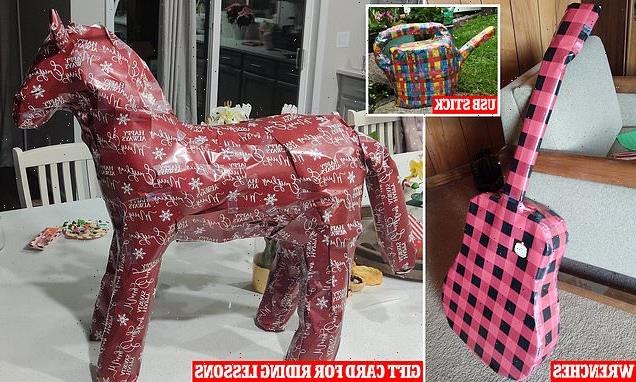 You'll never guess what's inside this gift wrapping