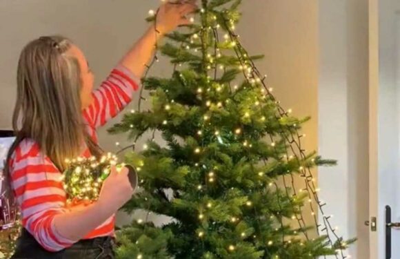 You’ve been putting your Christmas tree lights on wrong, mum's zig zag method is WAY easier but it's freaking people out | The Sun