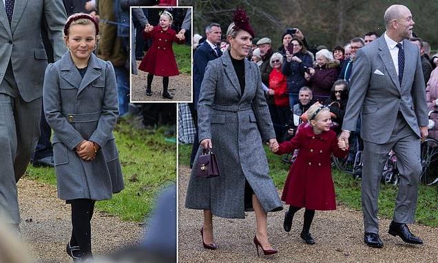 Zara and Mike Tindall join Sandringham's Christmas Day church service