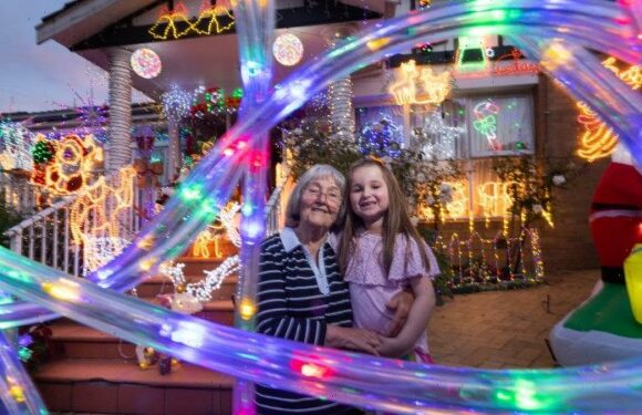 ‘The lights are my holidays’: Ivanhoe grandmother finds a sparkling path to joy