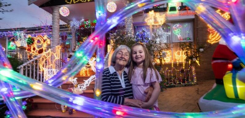 ‘The lights are my holidays’: Ivanhoe grandmother finds a sparkling path to joy
