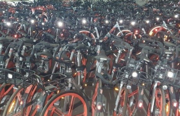 1300 share bikes abandoned in Sydney warehouses never even ridden