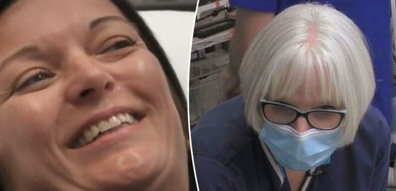 24 Hours in A&E viewers horrified as foot dangles off of woman in 'worst thing ever seen on TV' | The Sun