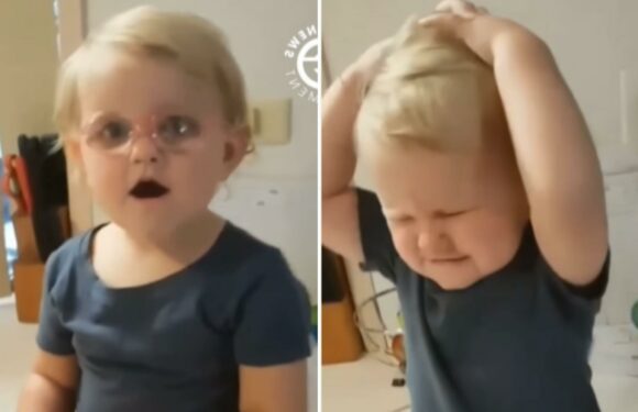 Adorable video of little girl seeing clearly for the first time is the sweetest thing you'll see all day | The Sun