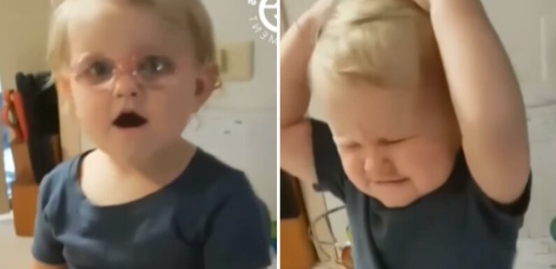 Adorable video of little girl seeing clearly for the first time is the sweetest thing you'll see all day | The Sun