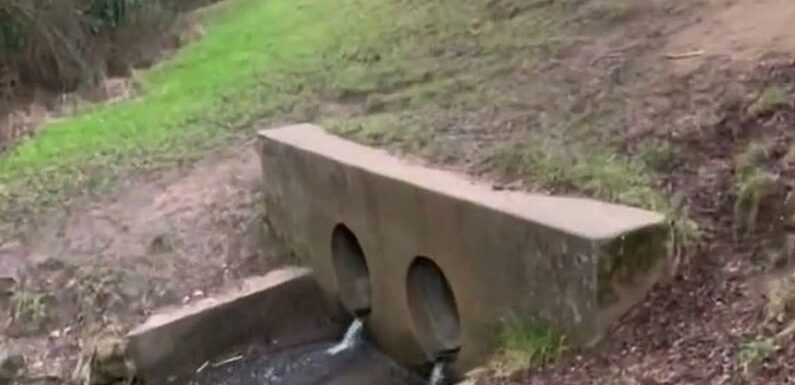 American mistakes Brit sewer for waterfall and slams ‘underwhelming’ attraction