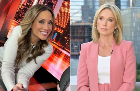 Amy Robachs GMA3 replacement makes bold fashion statement by wearing exact same dress as TV host