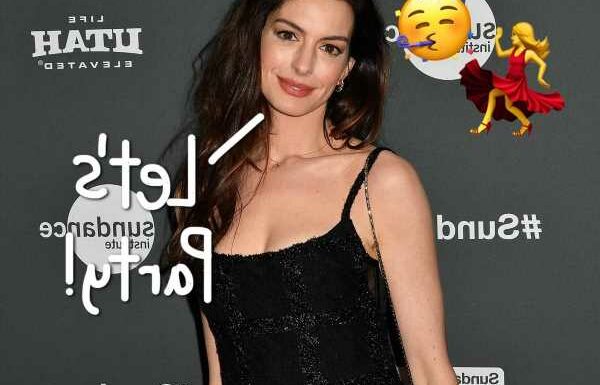 Anne Hathaway Dancing Like Nobody's Watching During Paris Fashion Week Party Has Internet Going Crazy!