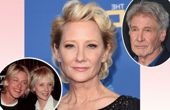 Anne Heche Memoir Excerpt Recalls Time Harrison Ford Got Upset About Her Dating Ellen!