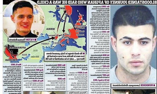 Asylum seeker's murderous journey across Europe to the UK is revealed