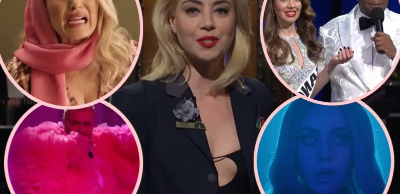Aubrey Plaza Reunites With Parks And Recreation Co-Star Amy Poehler During SNL Hosting Debut – Highlights HERE!