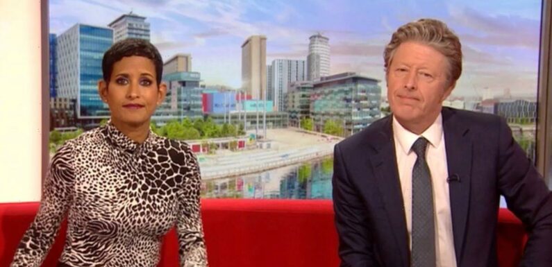 BBC Breakfast host Charlie Stayt warned three times to ‘calm down’ in heated row