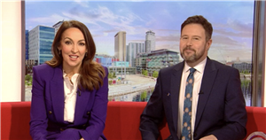 BBC Breakfast turns frosty as Jon Kay claps back at co-host Sally in mascara row