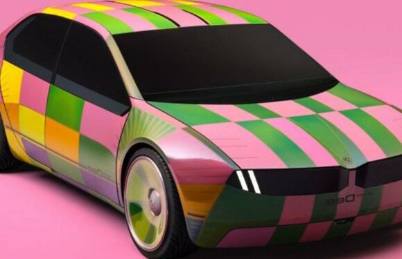 BMW unveils incredible colour-changing car that could make police jobs hell
