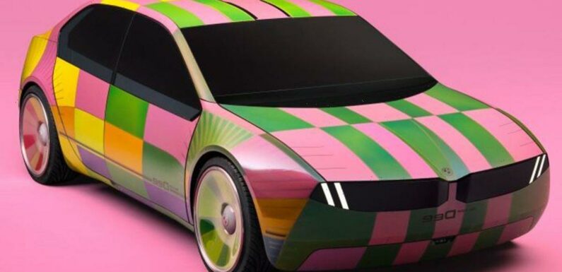BMW unveils incredible colour-changing car that could make police jobs hell