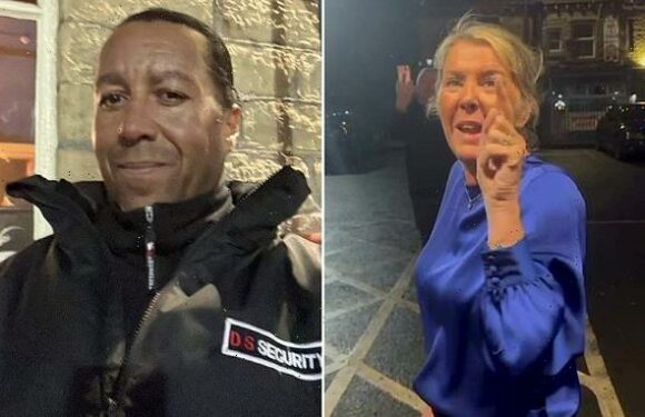 Bar bouncer who endured woman's racist rant 'not happy' at caution