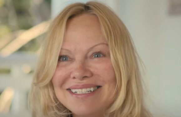 Bare-Faced Pamela Anderson Seemingly Reacts to 'Pam & Tommy' In Netflix Doc Trailer