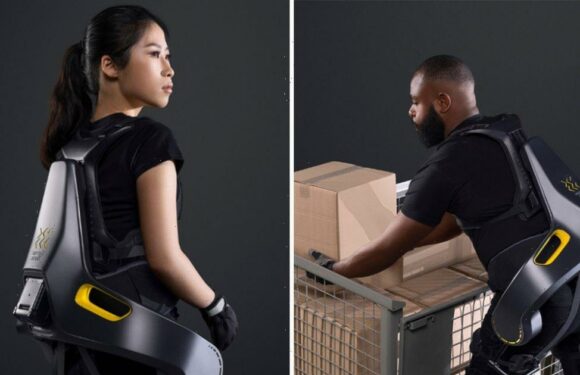 Bionic ‘exoskeleton’ gives workers superhuman strength – and could save lives