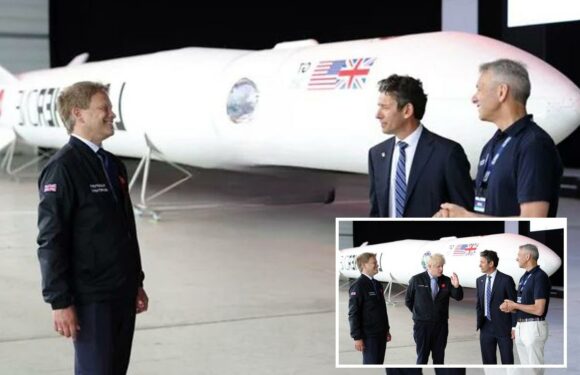 Boris Johnson photoshopped OUT of Virgin Orbit rocket launch tweet in awkward gaffe | The Sun