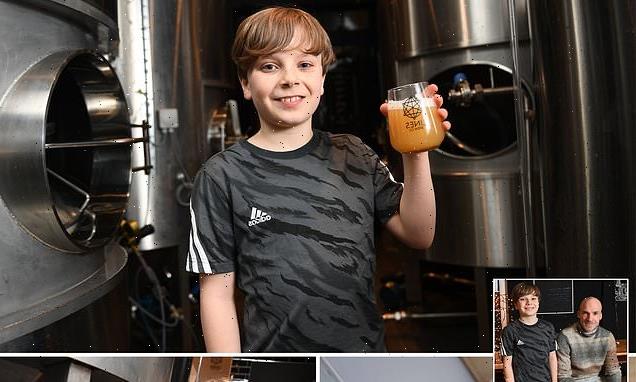 Boy, 10, becomes 'youngest in Britain' to create his own beer