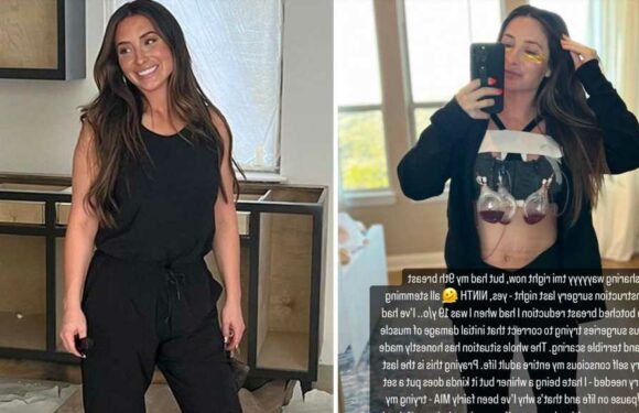 Bristol Palin Reveals Post-Op Photo Following Ninth Breast Reconstruction Surgery