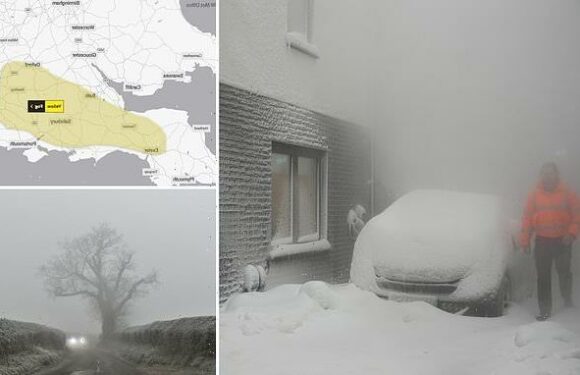 Britons brace for more travel chaos today from freezing fog in south
