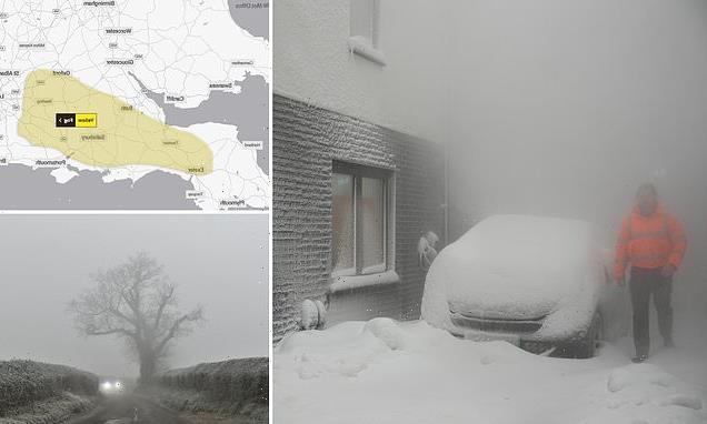 Britons brace for more travel chaos today from freezing fog in south