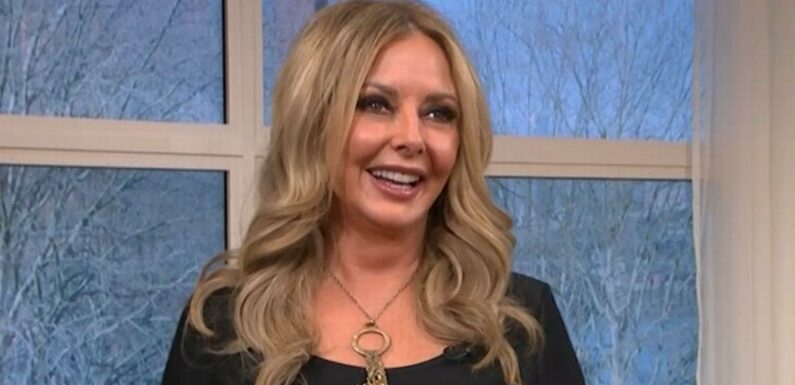 Carol Vorderman, 62, told she looks ‘amazing’ as she wows in black jumpsuit on This Morning