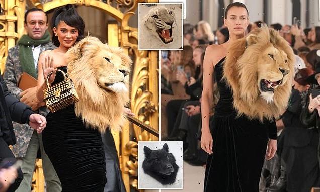 Carrie Johnson blasts fashion line featuring ANIMAL HEAD replicas