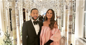 Chrissy Teigen welcomes new baby with husband John Legend