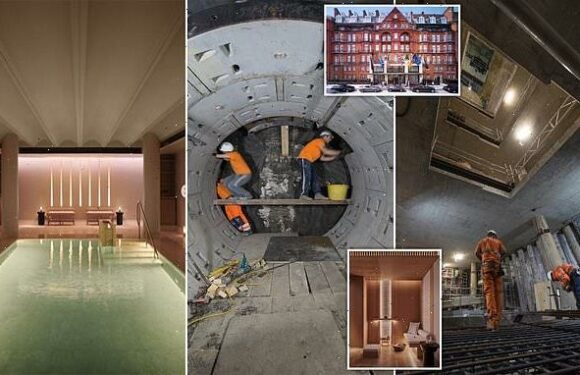 Claridge's reveals how engineers helped dig deep basement for new spa